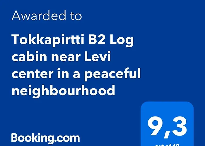 公寓 Tokkapirtti B2 Log Near Center In A Peaceful Neighbourhood 列维